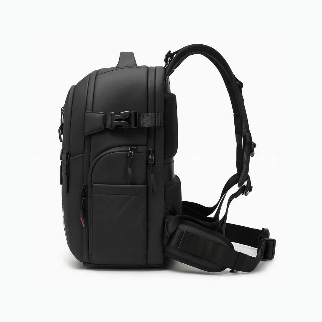 Dependz 7718 Black backpack on a white background