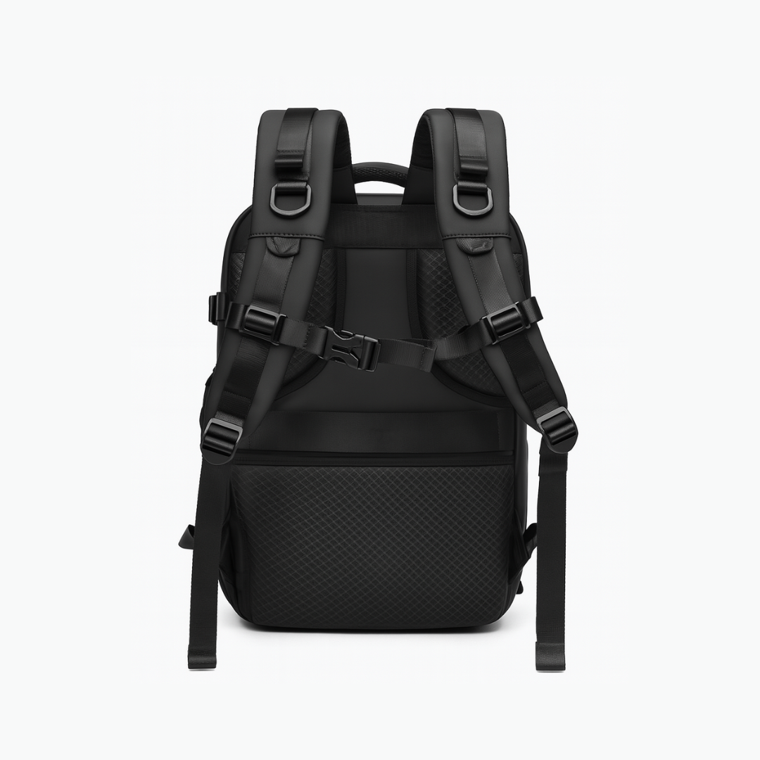 Dependz 7718 Black backpack on a white background