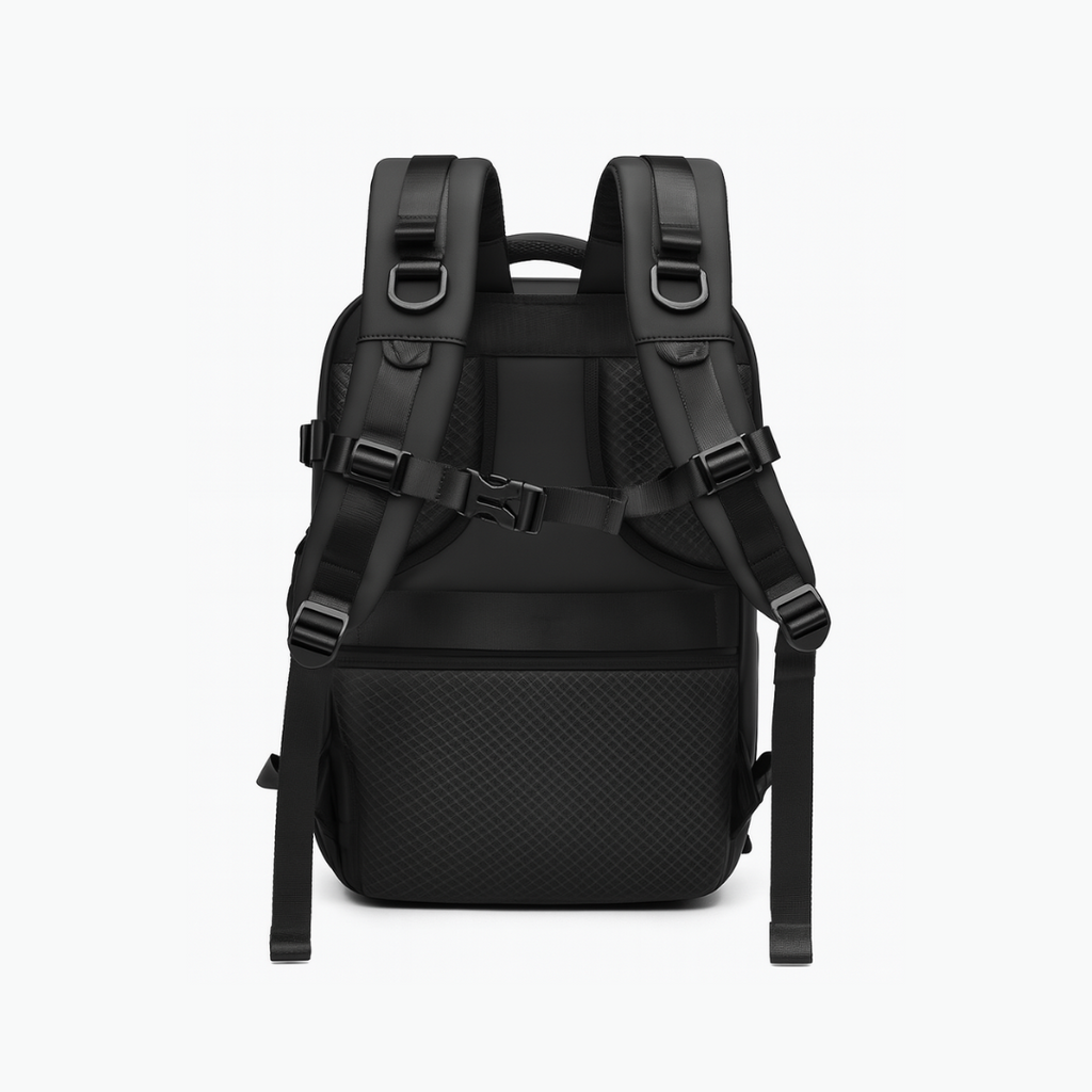 Dependz 7718 Black backpack on a white background