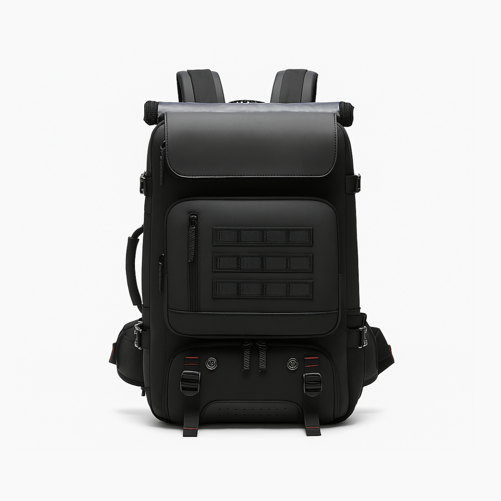 Black Dependz 7768 backpack with tactical design on a white background