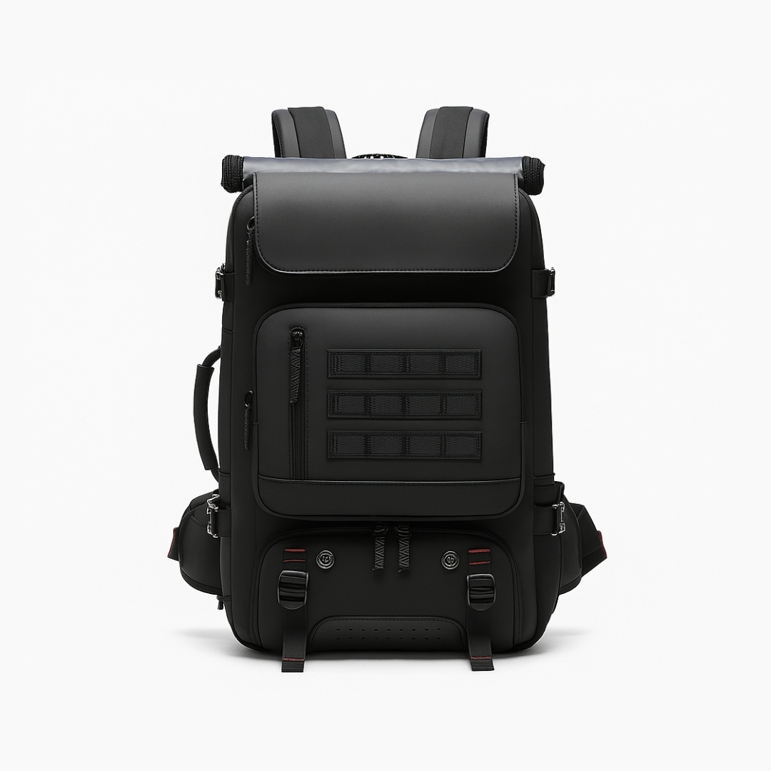 Black Dependz 7768 backpack with tactical design on a white background