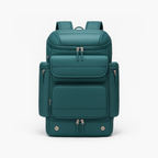 Teal Dependz 7716-2 backpack backpack with multiple compartments on a white background