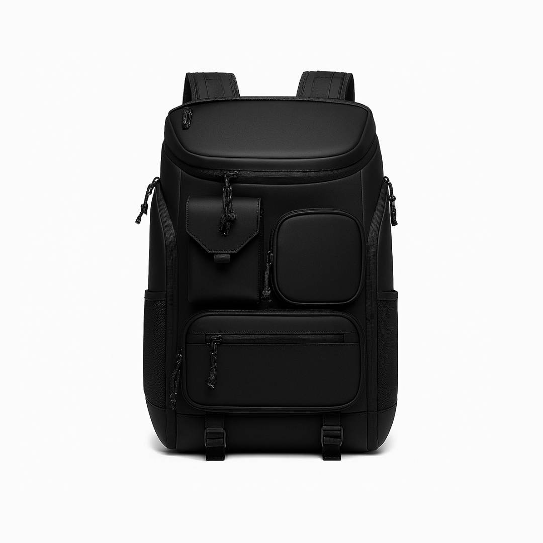 Black Dependz 7900 backpack on a white background