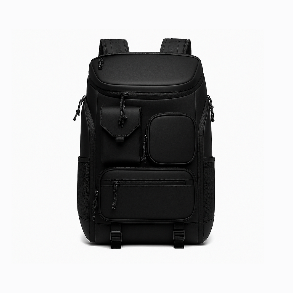 Black Dependz 7900 backpack on a white background